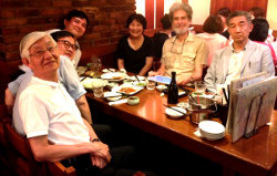 Dinner with Japanese London friends