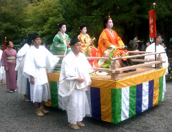 Palanquin at Kyoto parade